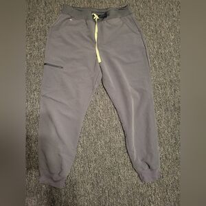 FIGS zamora joggers- large petite- space grey